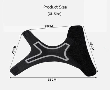 1 Pair Fitness Sports Ankle Brace Adjustable Compression Support - Estalios